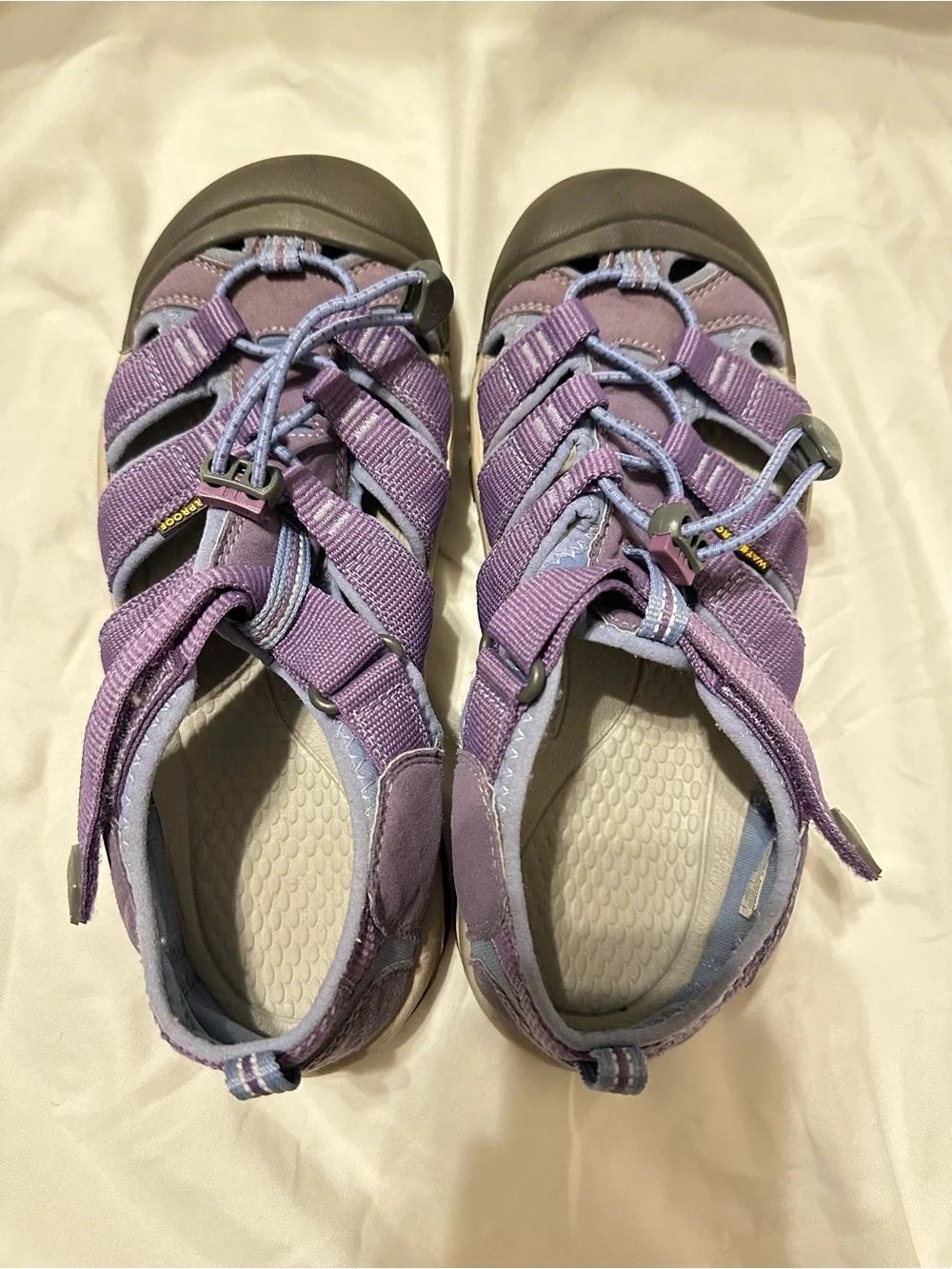 KEEN Purple Girls Kids Waterproof Sandals Water Shoes Size 5